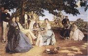 Family Reunion Frederic Bazille